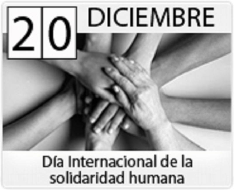Resultado de imagen para Día Internacional de la Solidaridad Humana.